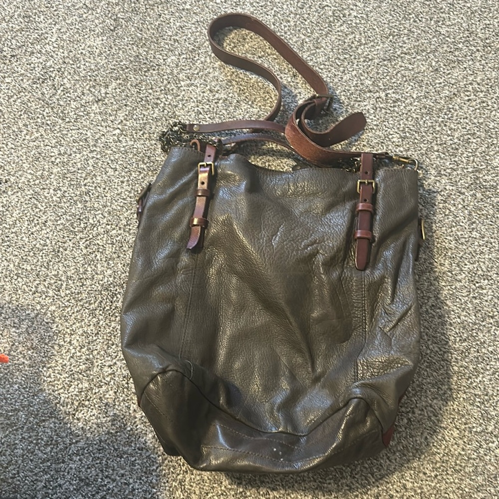 Beautiful liebsnkind two tone hobo bag